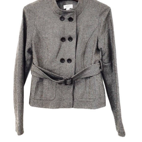 ANN TAYLOR THE LOFT new tweed blazer - Picture 2 of 12